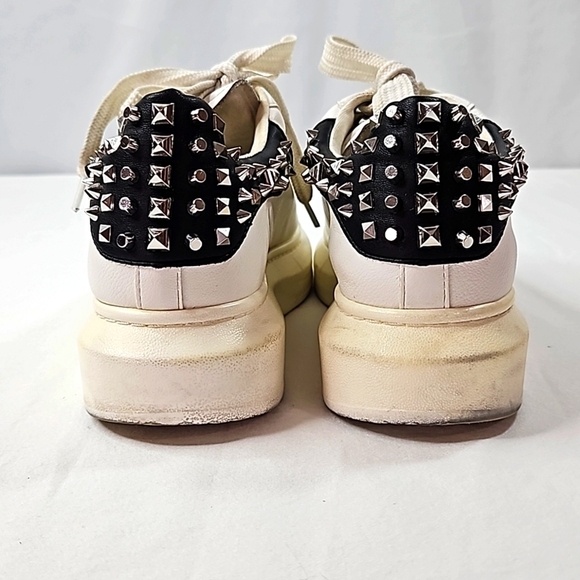 Steve Madden Gaines Women's Platform Studded Gilmore Sneaker Size 7 - Picture 4 of 8